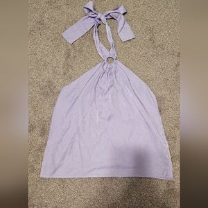 Purple Halter Top
